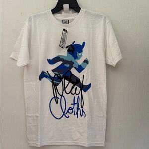 Play Cloths White with blue camouflage accents Features the Jack mascot Size S